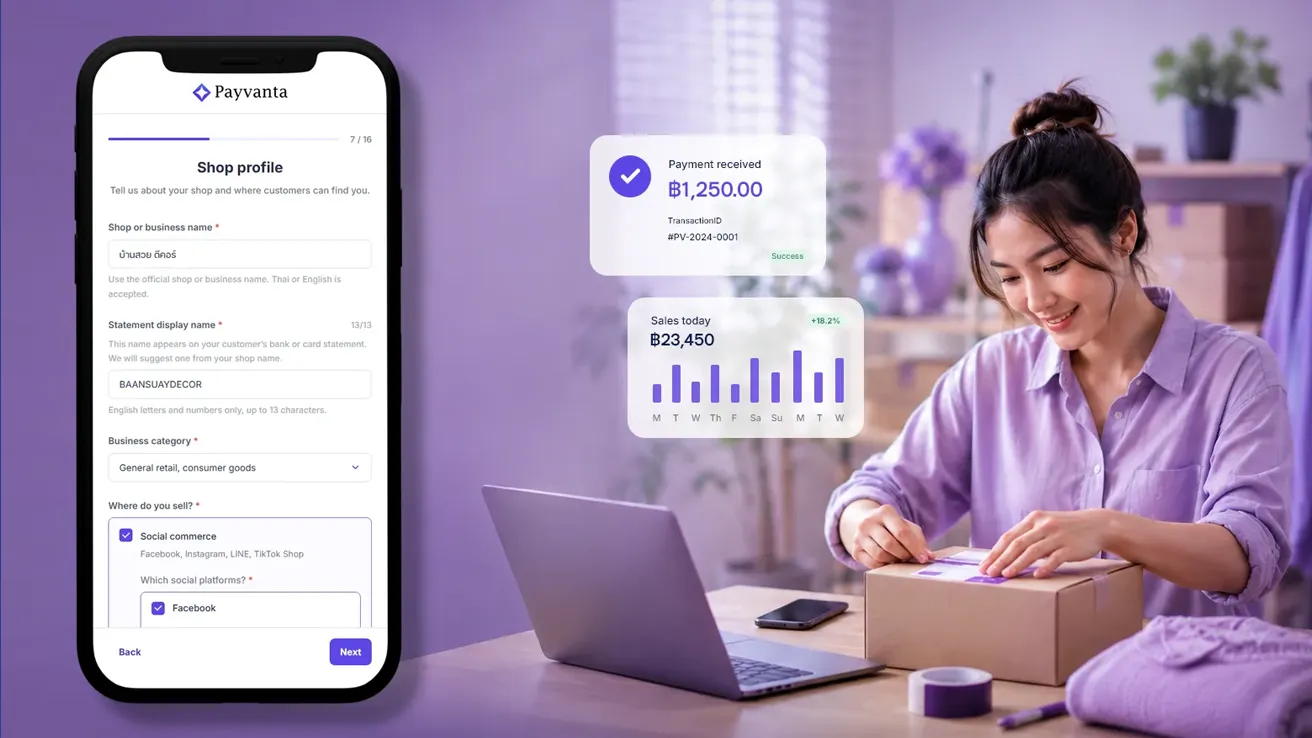 Payvanta: Merchant Onboarding